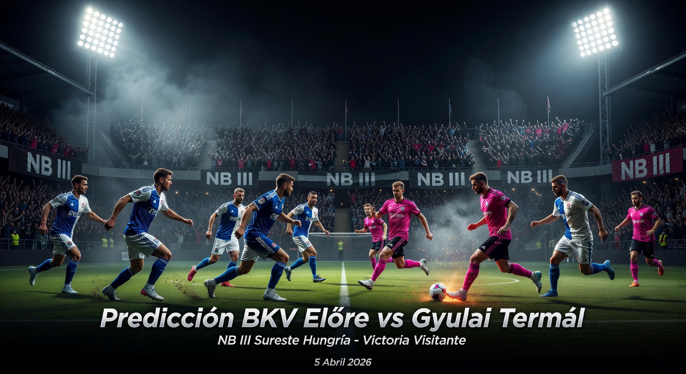 BKV Előre vs Gyulai Termál Pronóstico / Prediction