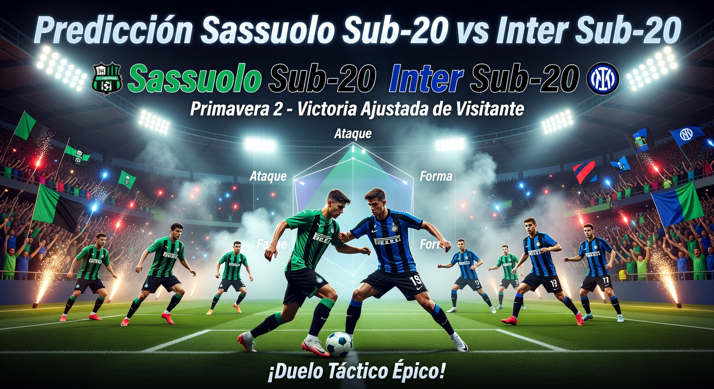 Sassuolo U20 vs Internazionale U20 Pronóstico / Prediction
