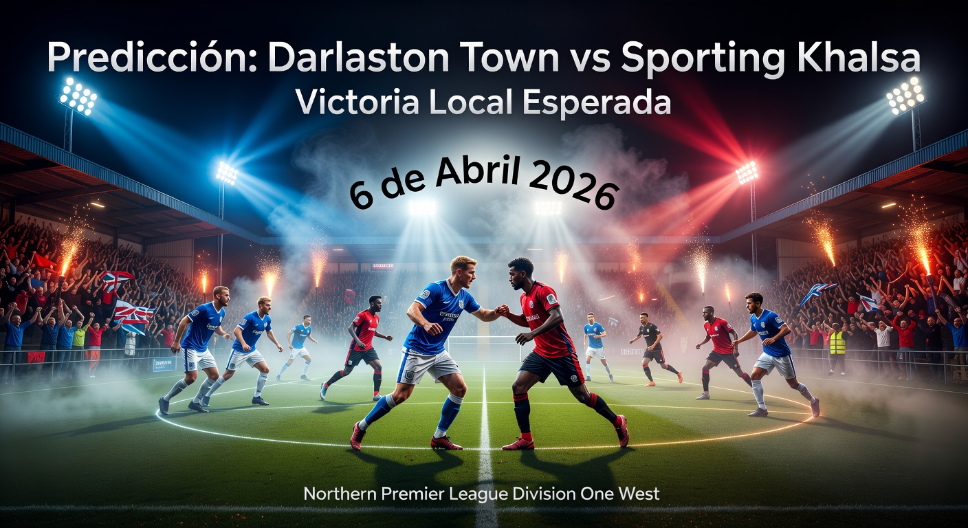 Darlaston Town vs Sporting Khalsa Pronóstico / Prediction