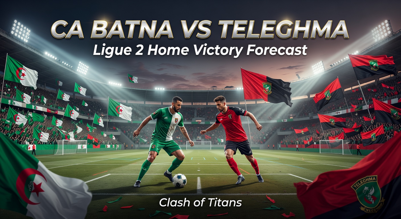CA Batna vs Teleghma Pronóstico / Prediction