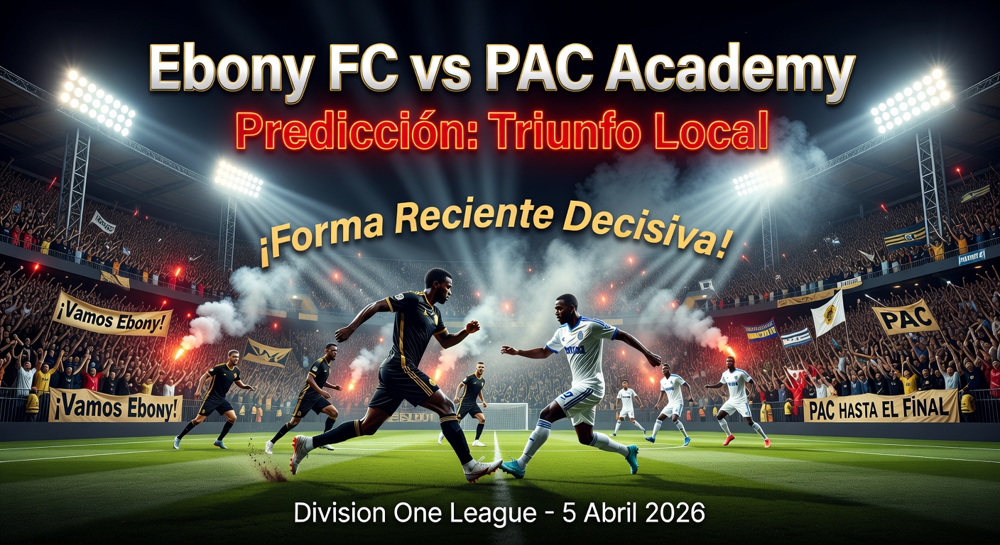 Ebony FC vs PAC Academy Pronóstico / Prediction