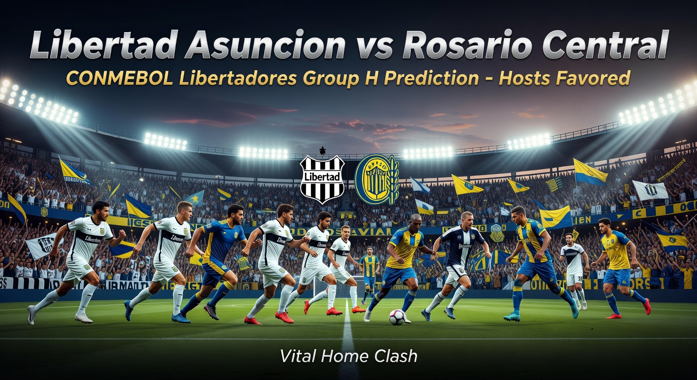 Libertad Asuncion vs Rosario Central Pronóstico / Prediction