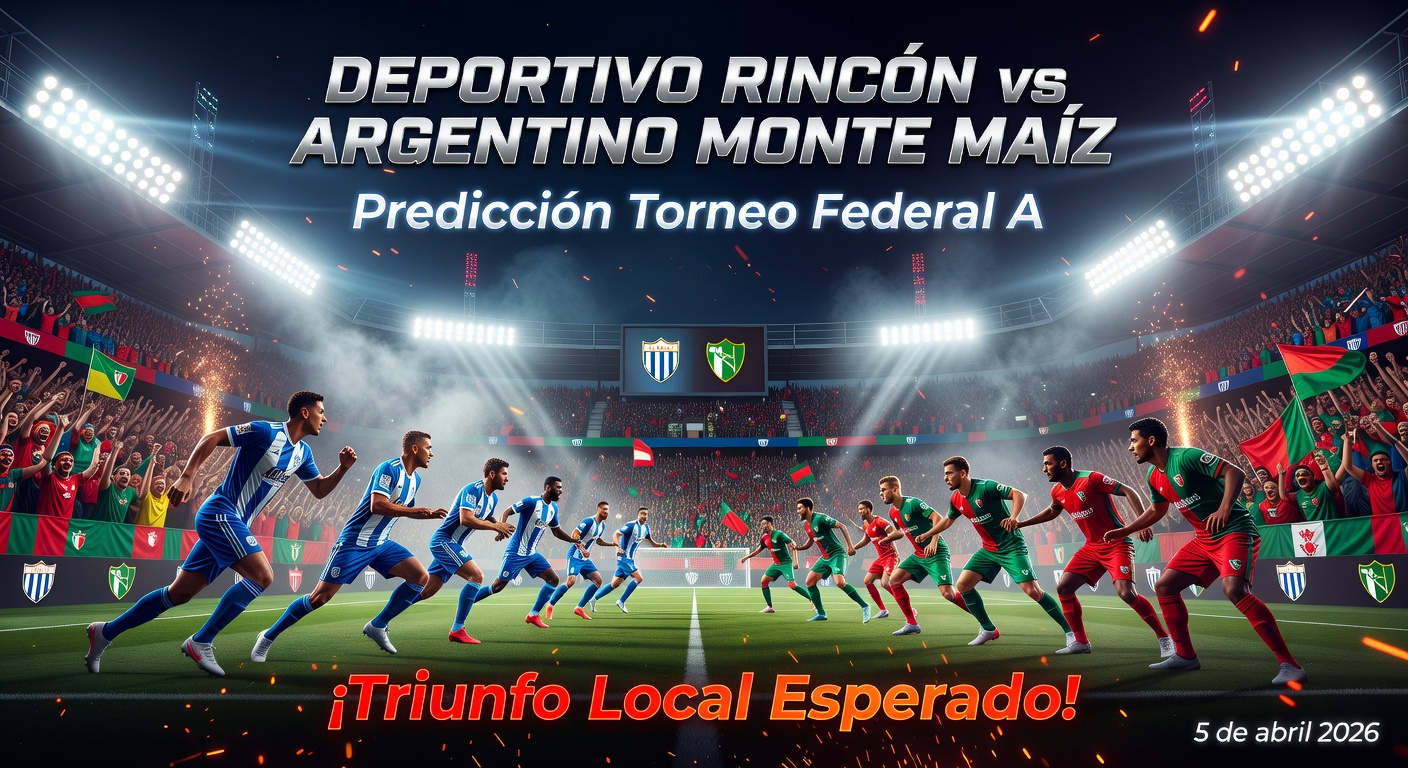 Deportivo Rincon vs Argentino Monte Maíz Pronóstico / Prediction