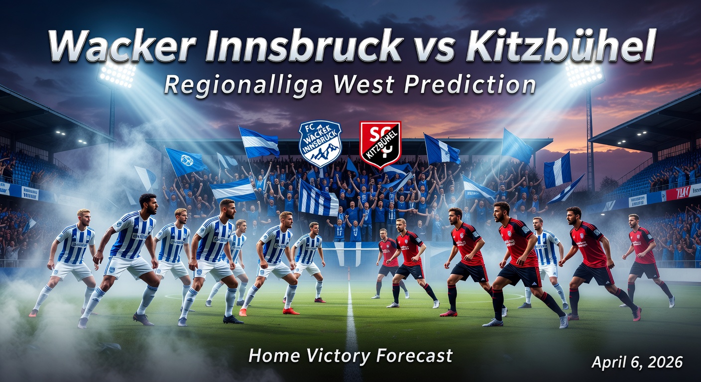 Wacker Innsbruck vs Kitzbühel Pronóstico / Prediction