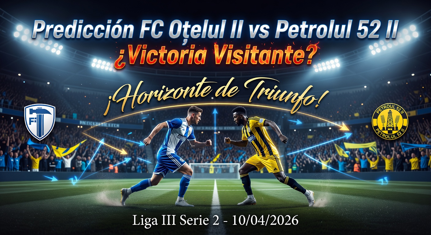 FC Oţelul II vs Petrolul 52 II Pronóstico / Prediction