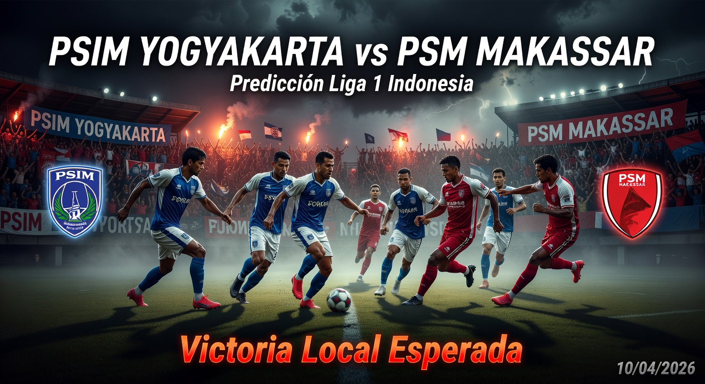 PSIM Yogyakarta vs PSM Makassar Pronóstico / Prediction