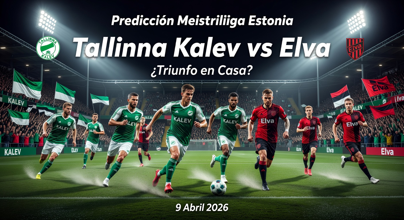 Tallinna Kalev vs Elva Pronóstico / Prediction