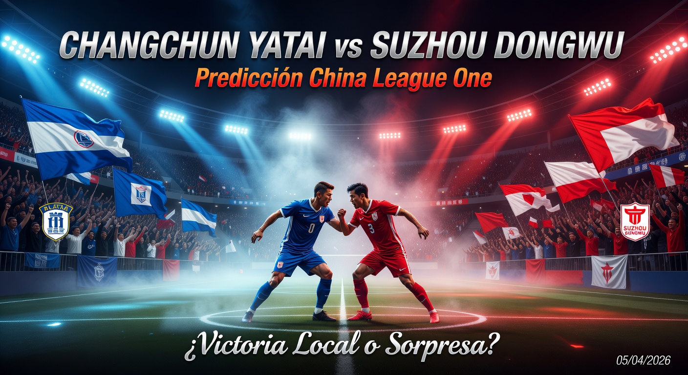 Changchun Yatai vs Suzhou Dongwu Pronóstico / Prediction