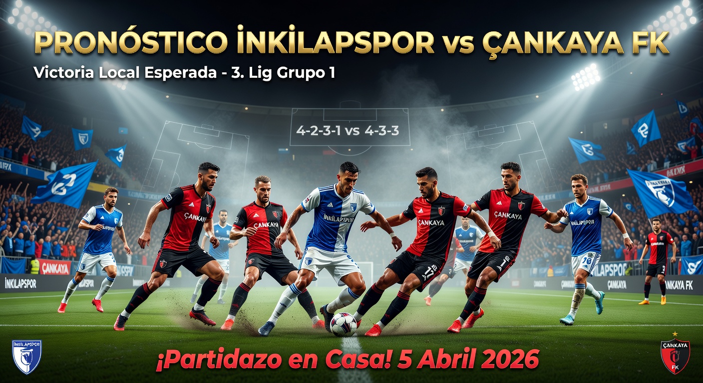 İnkılapspor vs Çankaya FK Pronóstico / Prediction