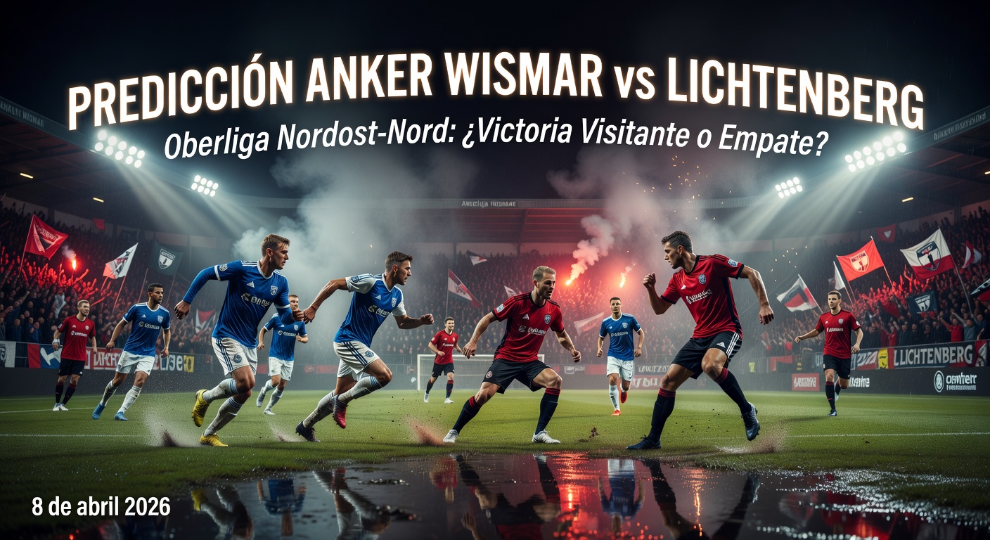 Anker Wismar vs Lichtenberg Pronóstico / Prediction