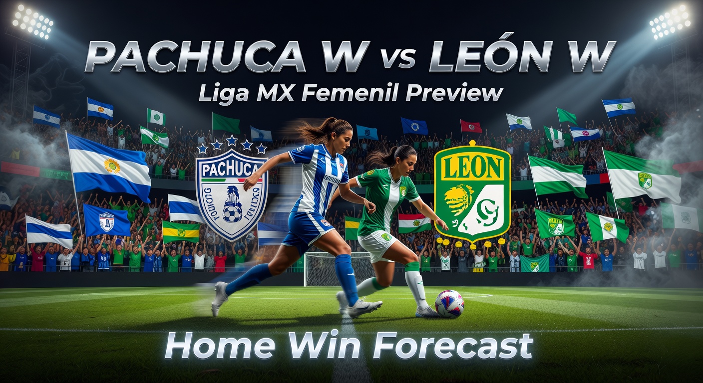 Pachuca W vs León W Pronóstico / Prediction