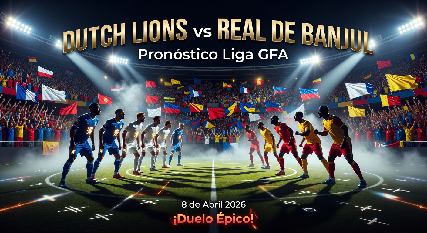 Dutch Lions vs Real de Banjul Pronóstico / Prediction