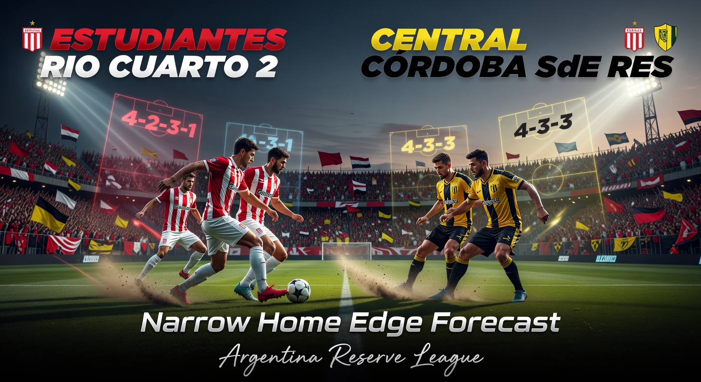 Estudiantes Rio Cuarto 2 vs Central Córdoba SdE Res. Pronóstico / Prediction