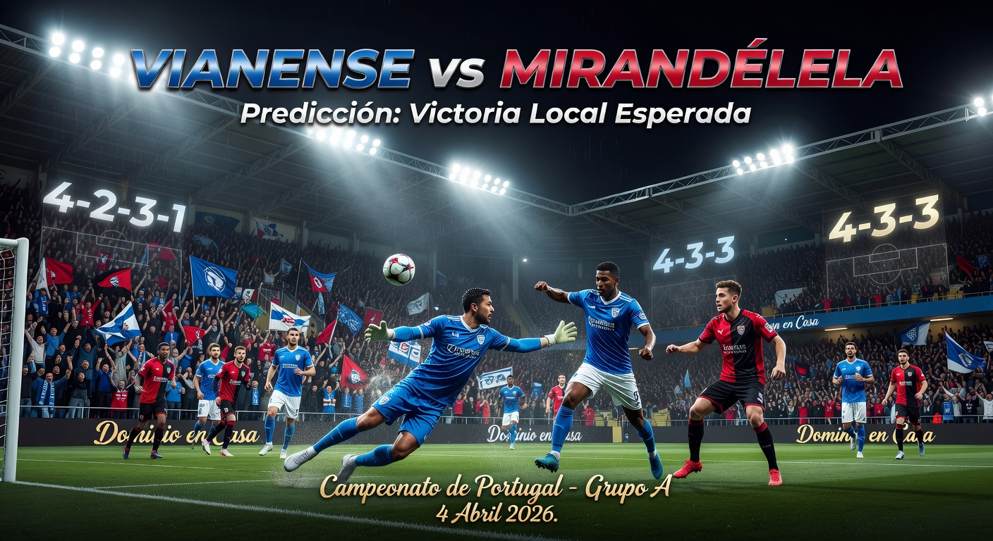 Vianense vs Mirandela Pronóstico / Prediction