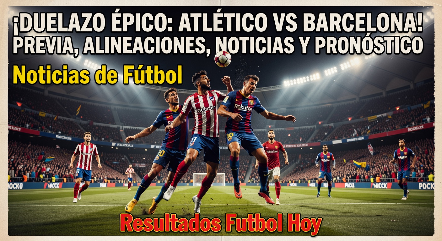 Atlético de Madrid vs Barcelona in La Liga showdown