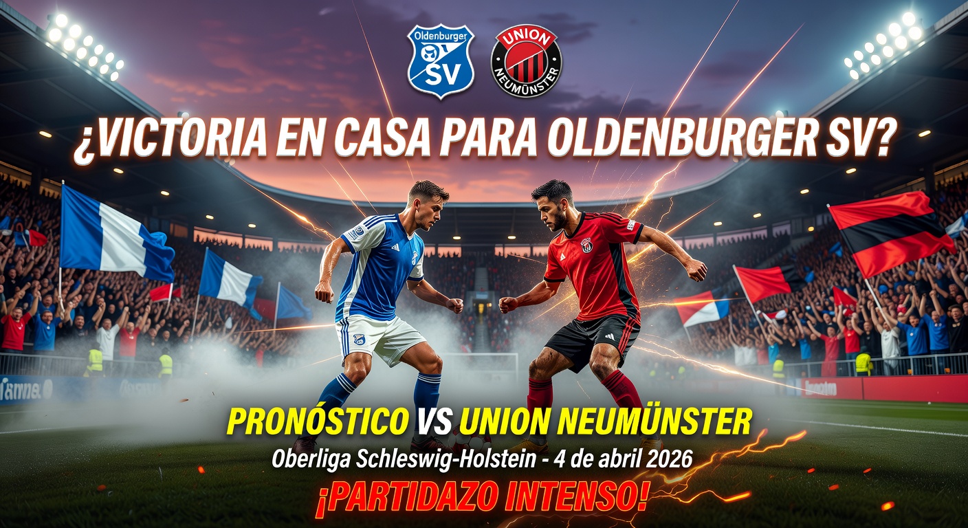 Oldenburger SV vs Union Neumünster Pronóstico / Prediction