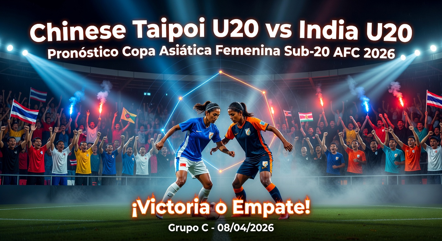 Chinese Taipei U20 W vs India U20 W Pronóstico / Prediction