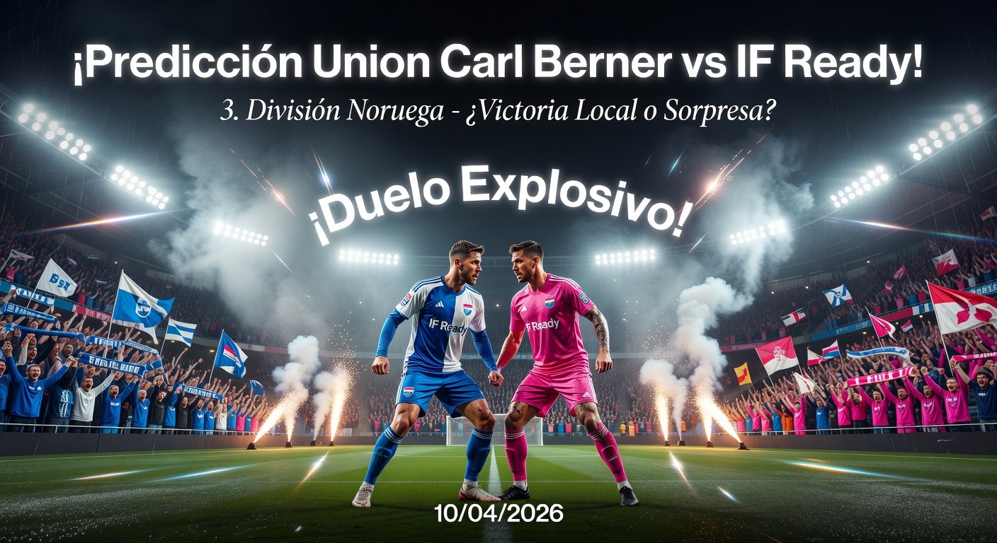 Union Carl Berner vs IF Ready Pronóstico / Prediction