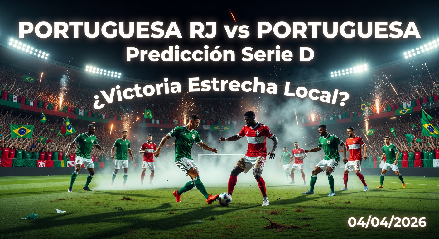 Portuguesa RJ vs Portuguesa Pronóstico / Prediction
