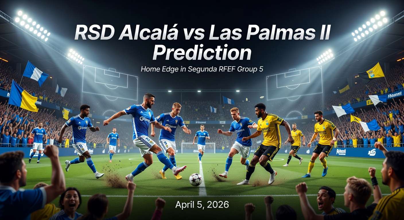 RSD Alcalá vs Las Palmas II Pronóstico / Prediction