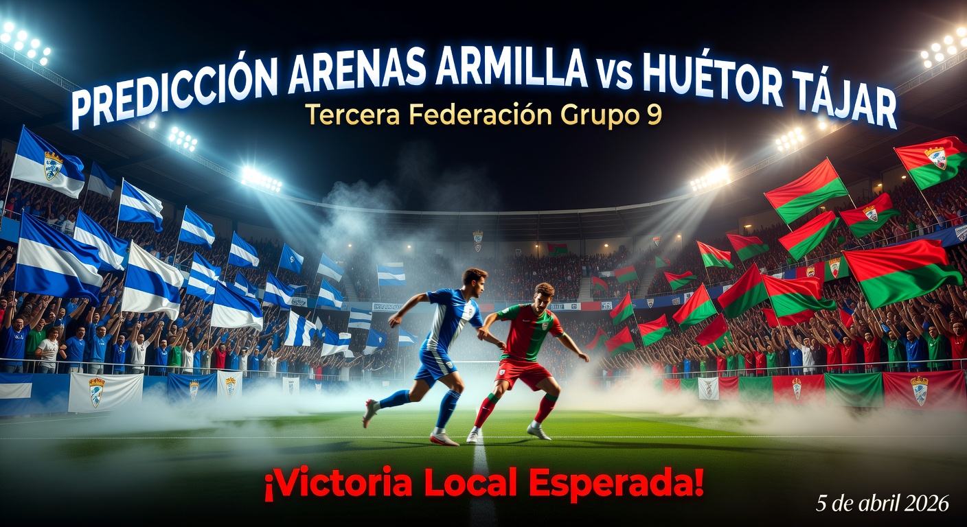 Arenas Armilla vs Huétor Tájar Pronóstico / Prediction
