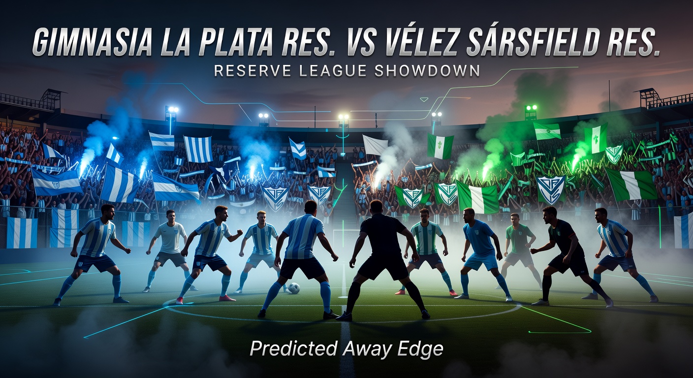 Gimnasia La Plata Res. vs Vélez Sársfield Res. Pronóstico / Prediction
