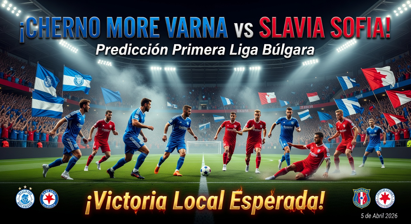 Cherno More Varna vs Slavia Sofia Pronóstico / Prediction