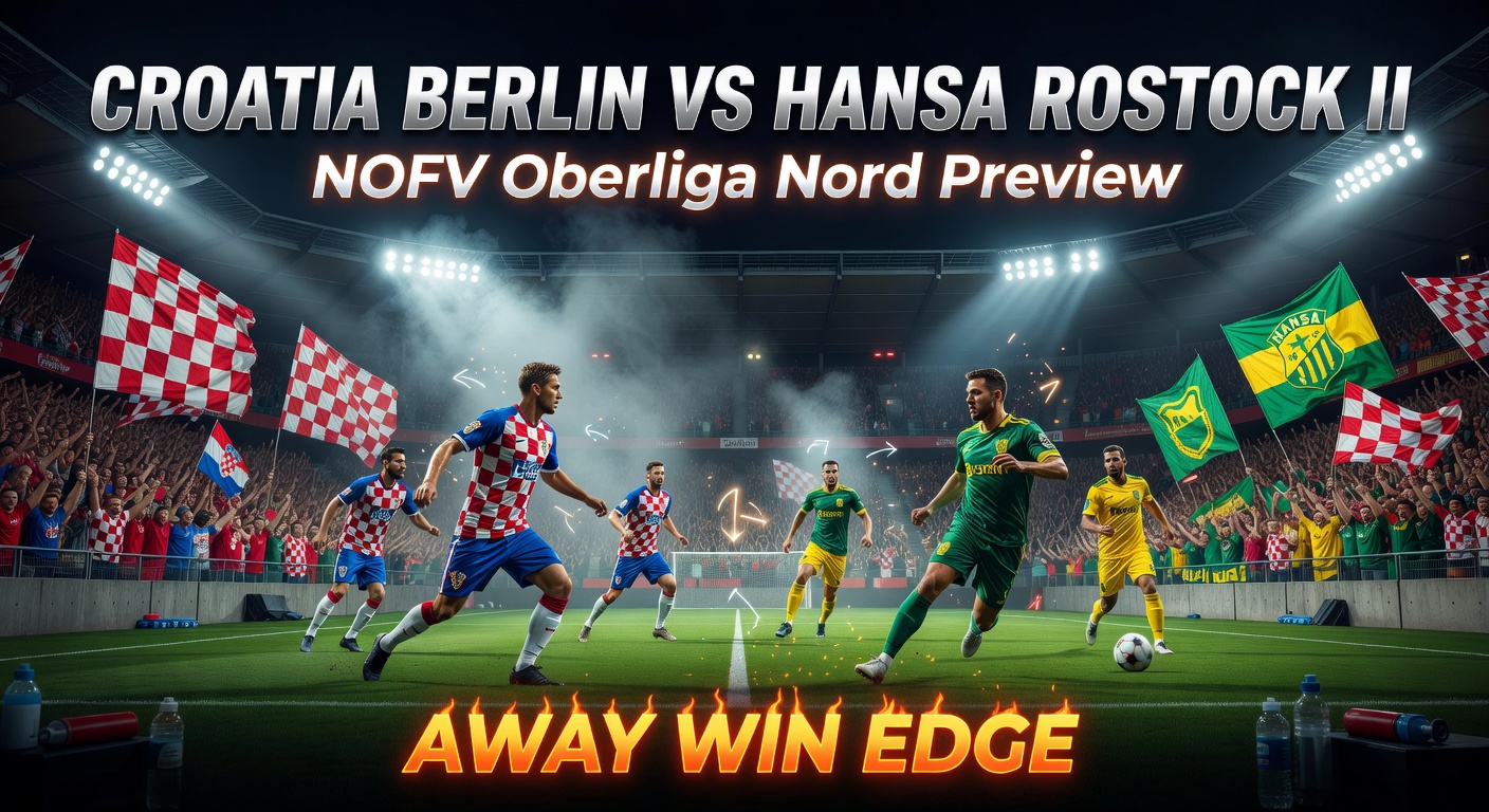 Croatia Berlin vs Hansa Rostock II Pronóstico / Prediction