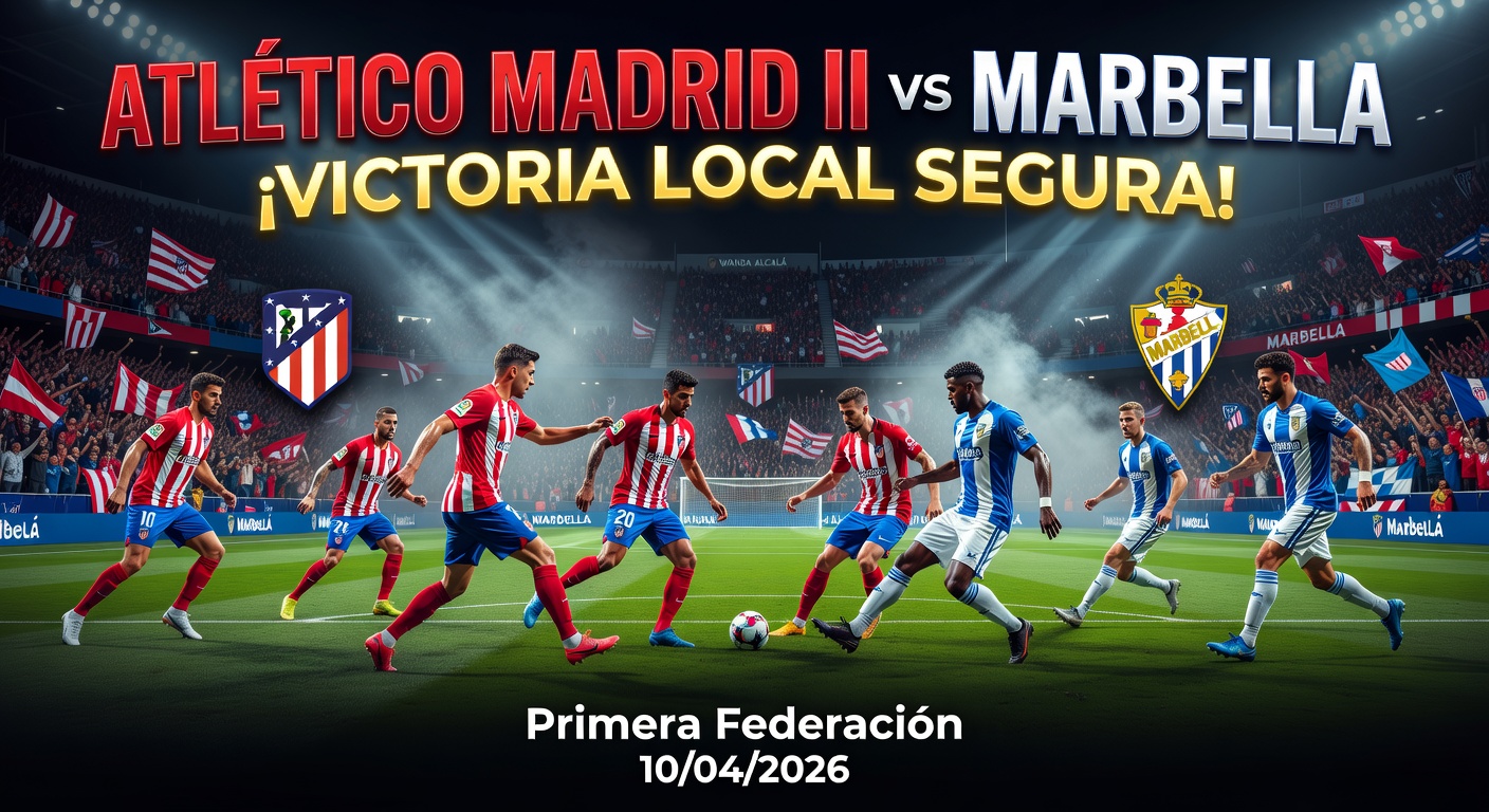 Atlético Madrid II vs Marbella Pronóstico / Prediction