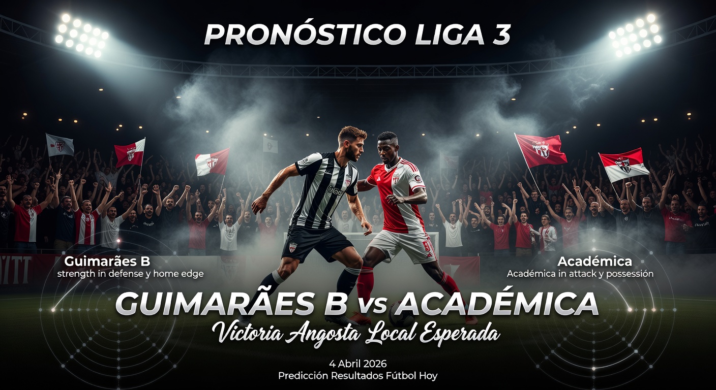 Guimaraes B vs Academica Pronóstico / Prediction