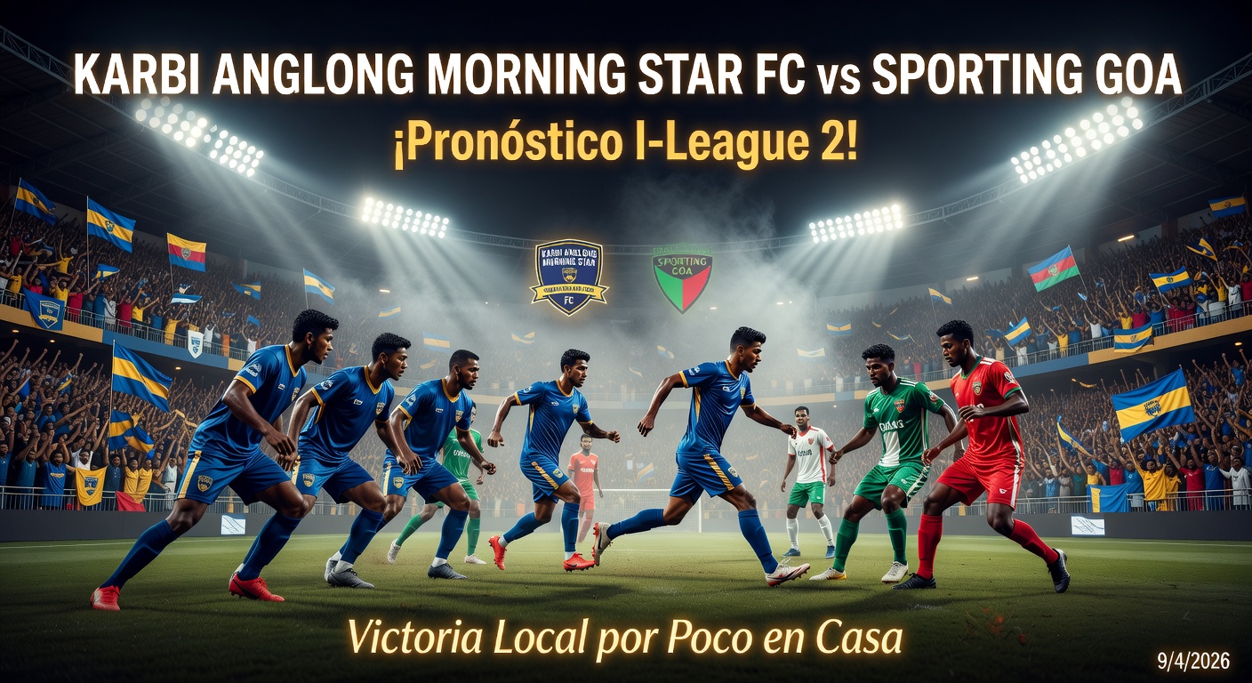 Karbi Anglong Morning Star FC vs Sporting Goa Pronóstico / Prediction