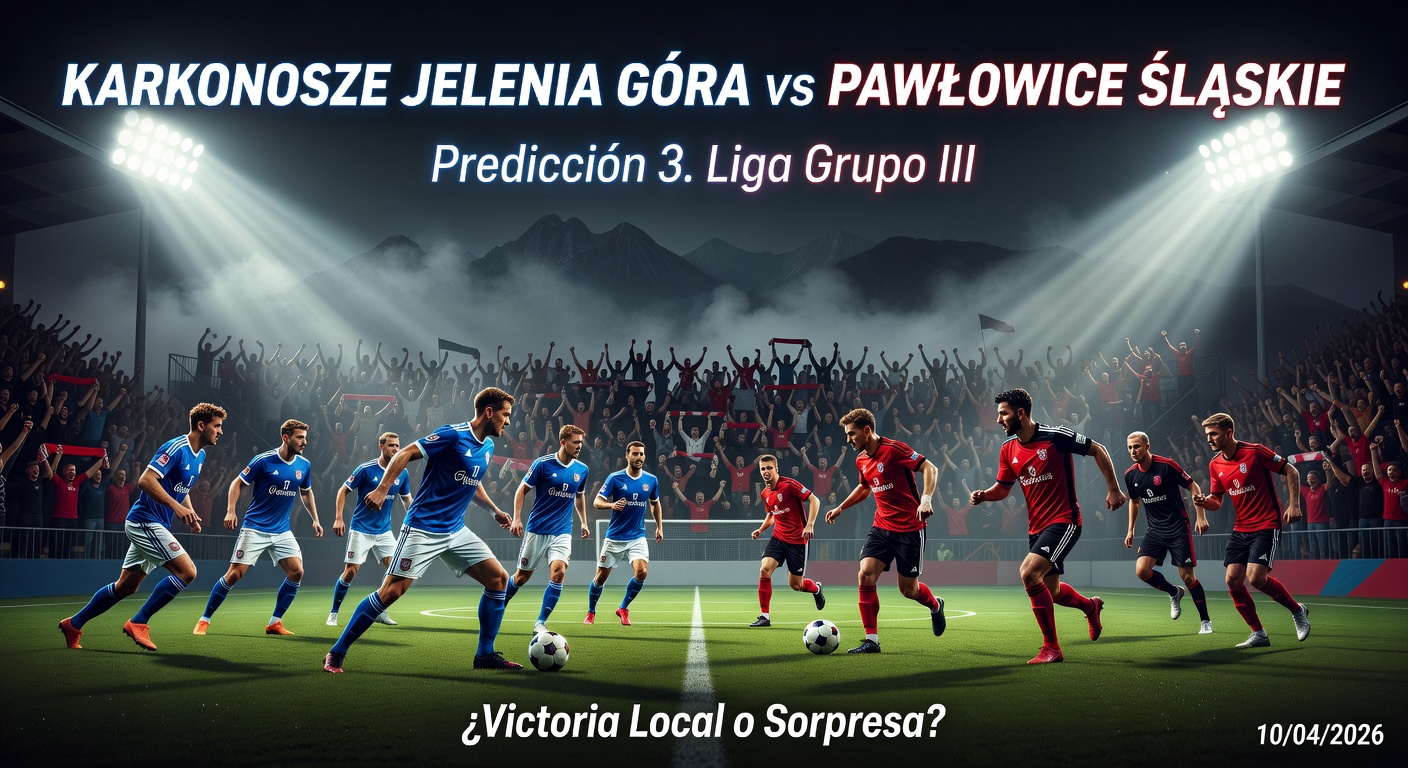 Karkonosze Jelenia Góra vs Pawłowice Śląskie Pronóstico / Prediction