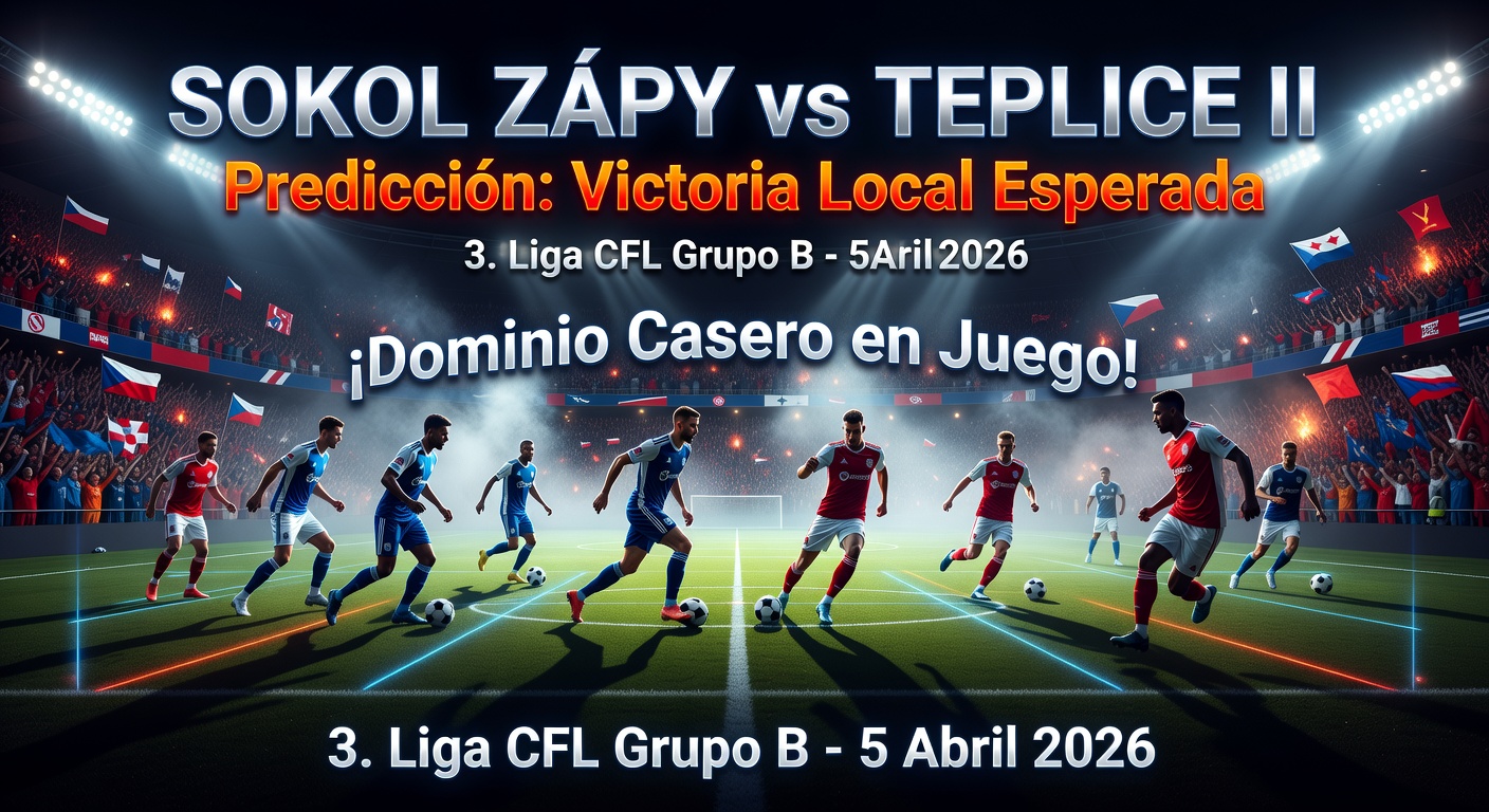 Sokol Zápy vs Teplice II Pronóstico / Prediction
