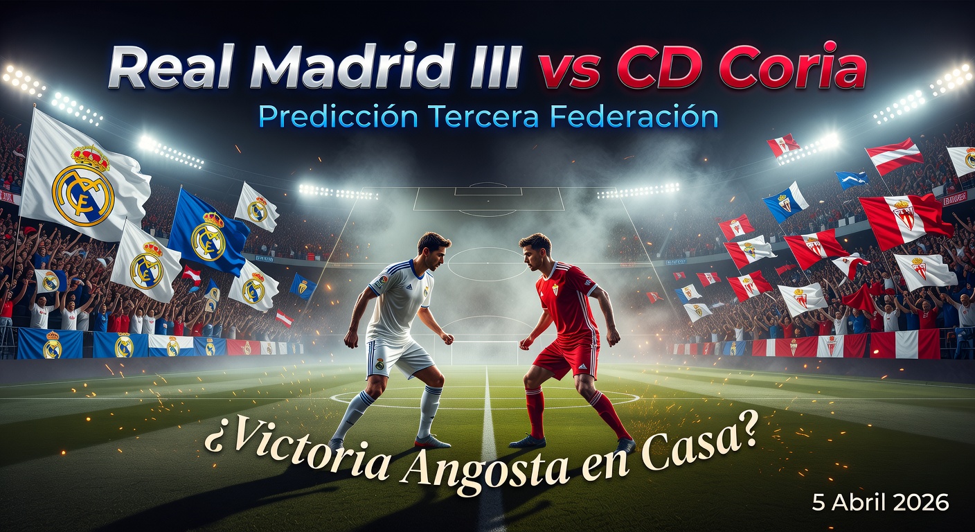 Real Madrid III vs CD Coria Pronóstico / Prediction