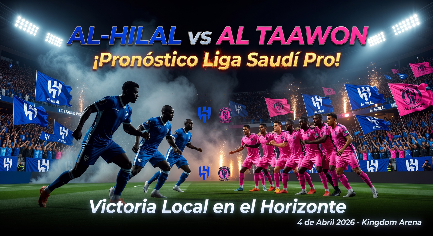 Al-Hilal Saudi FC vs Al Taawon Pronóstico / Prediction