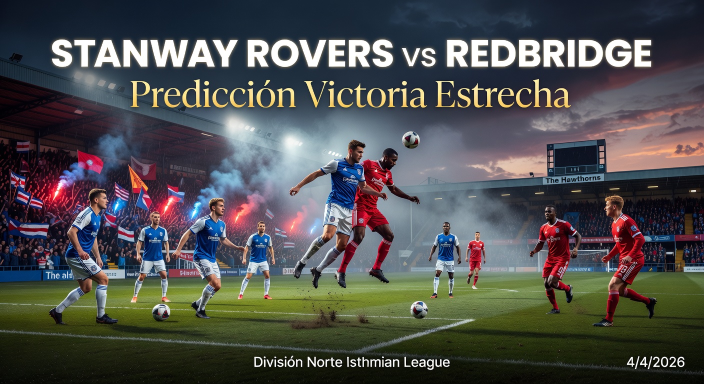 Stanway Rovers vs Redbridge Pronóstico / Prediction