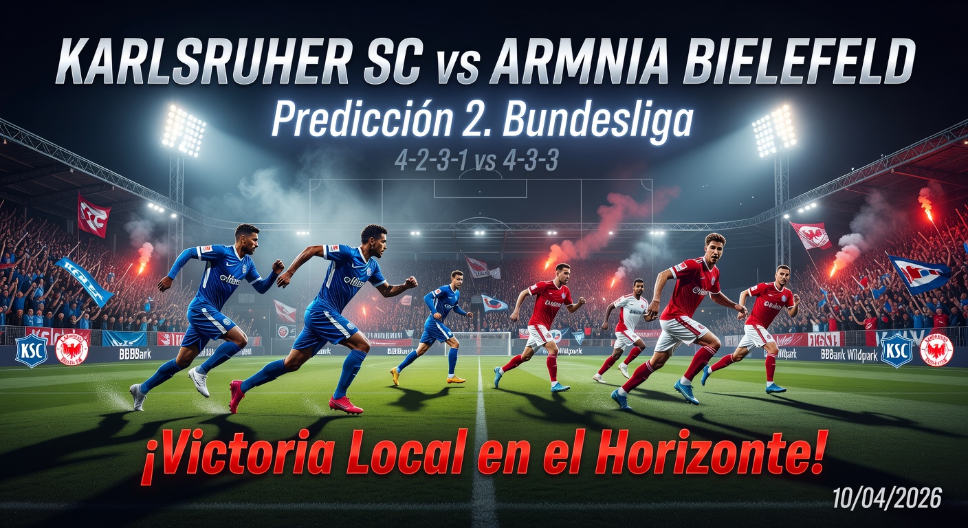 Karlsruher SC vs Arminia Bielefeld Pronóstico / Prediction
