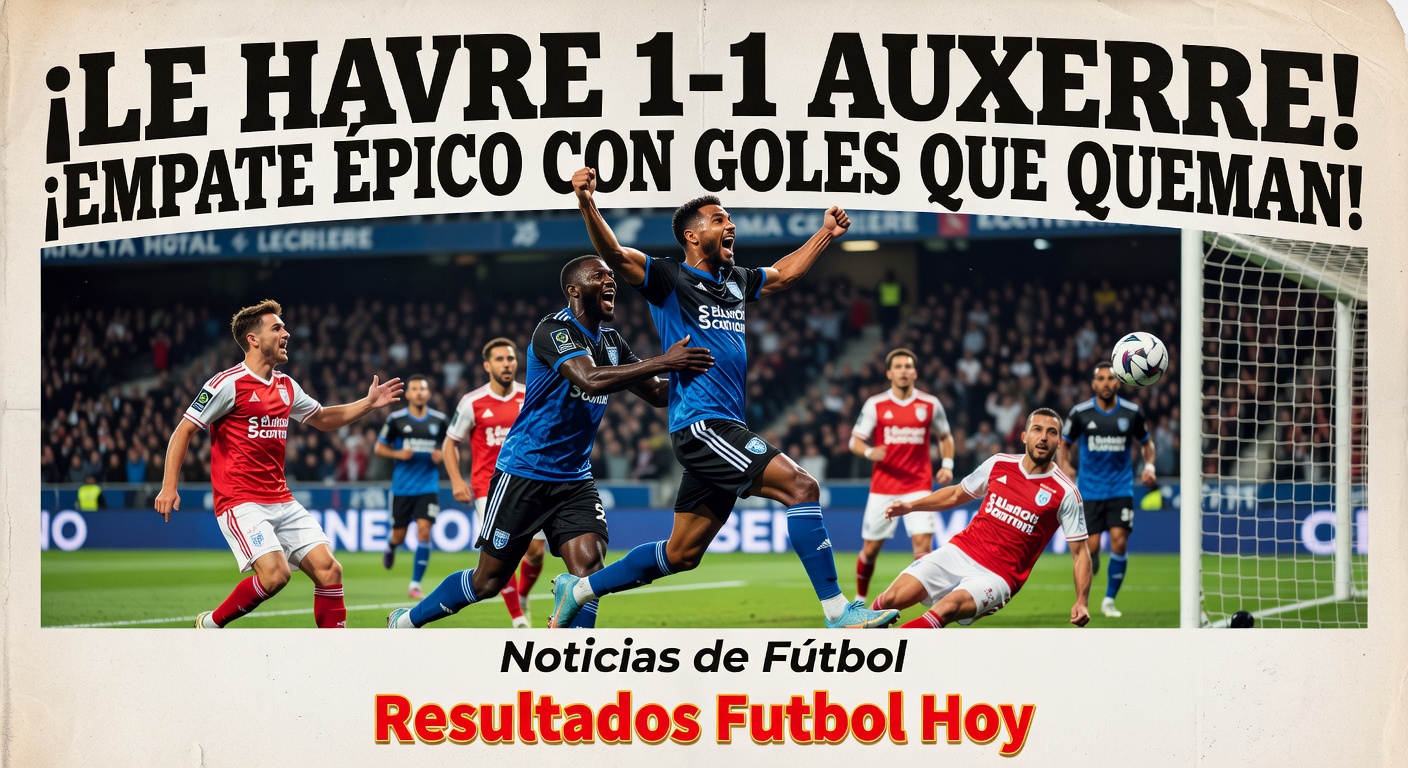 AJ Auxerre 1-1 Le Havre AC (Ligue 1) - ESPN