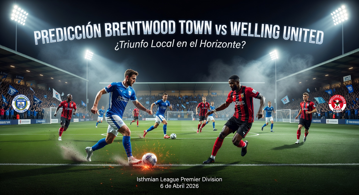 Brentwood Town vs Welling United Pronóstico / Prediction