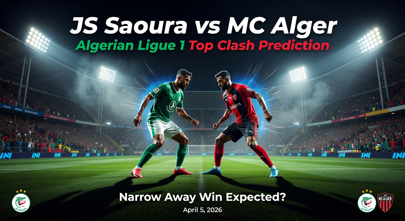 JS Saoura vs MC Alger Pronóstico / Prediction
