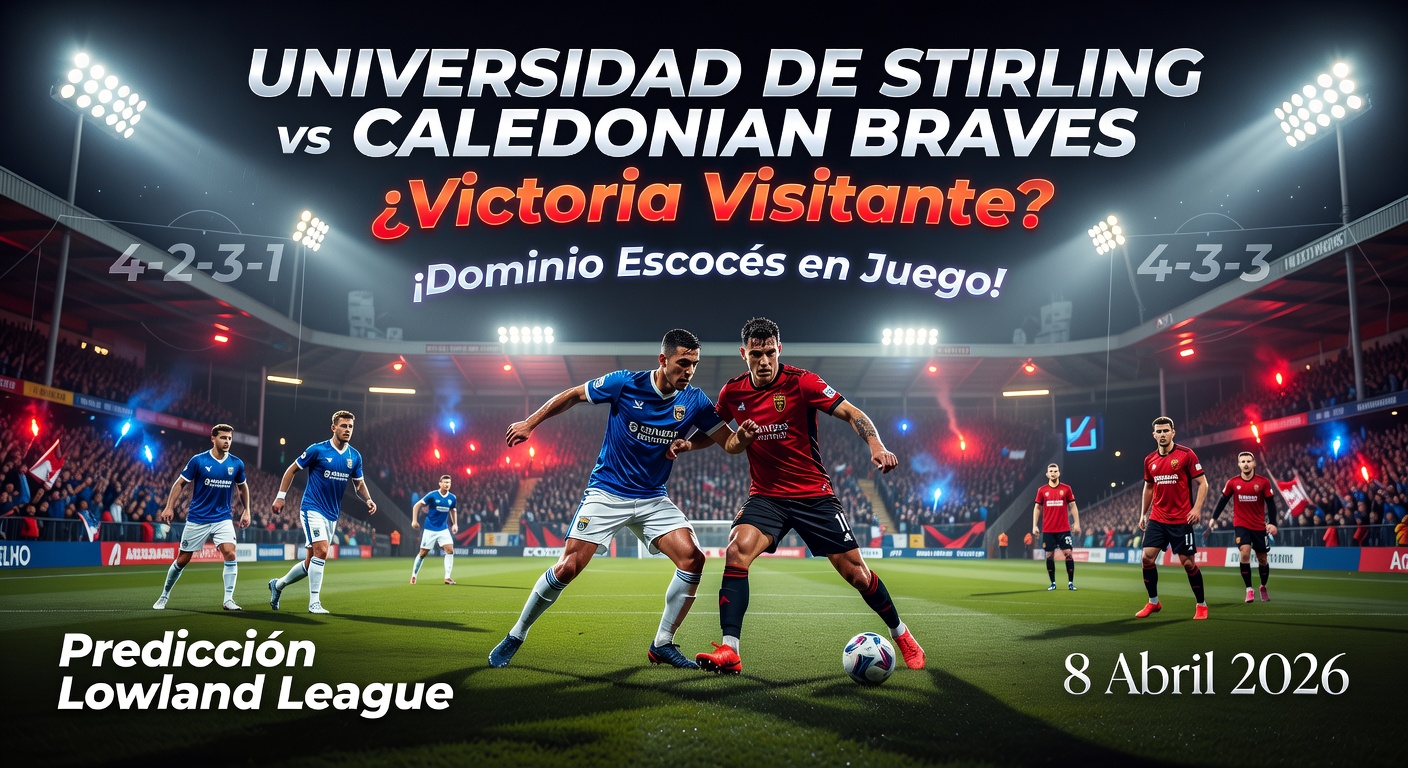 Stirling University vs Caledonian Braves Pronóstico / Prediction