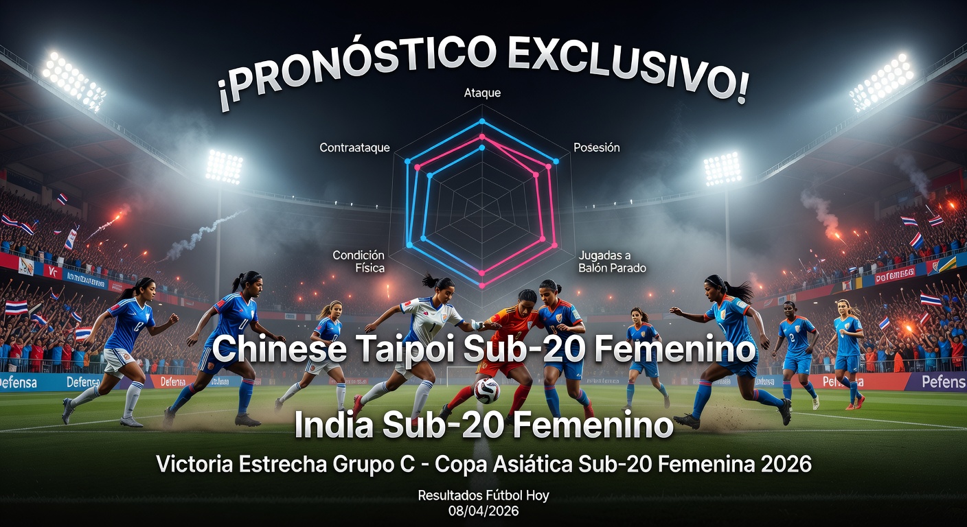 Chinese Taipei U20 W vs India U20 W Pronóstico / Prediction