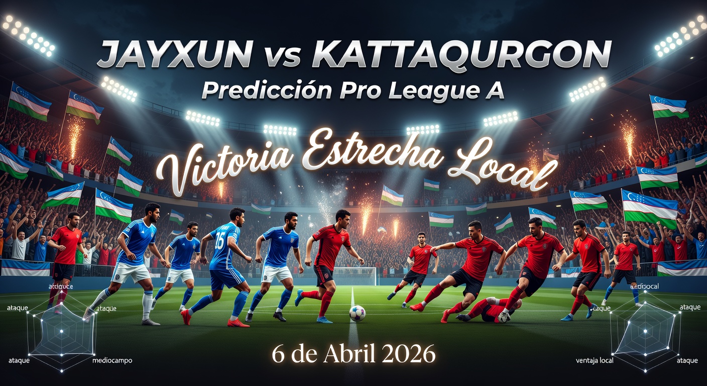 Jayxun vs Kattaqurgon Pronóstico / Prediction