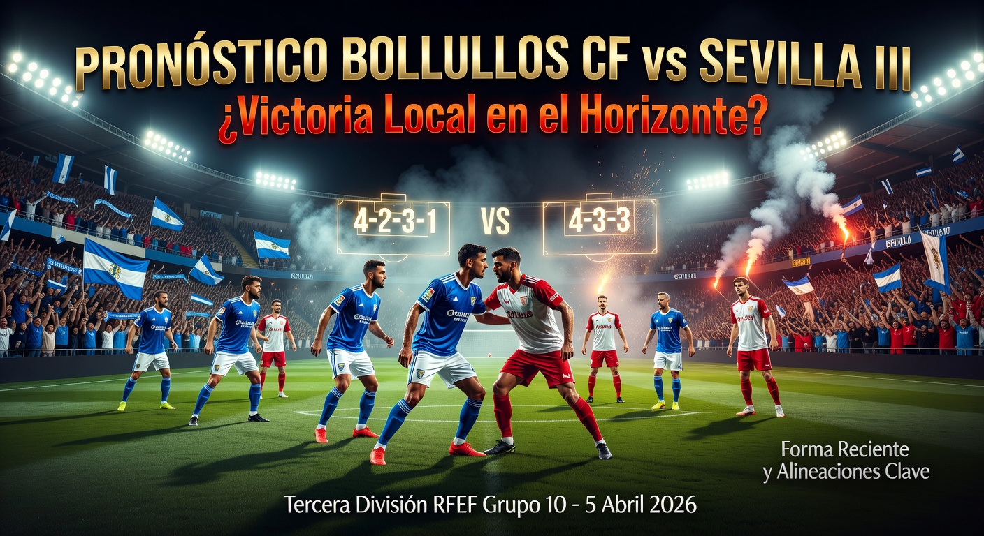 Bollullos vs Sevilla III Pronóstico / Prediction