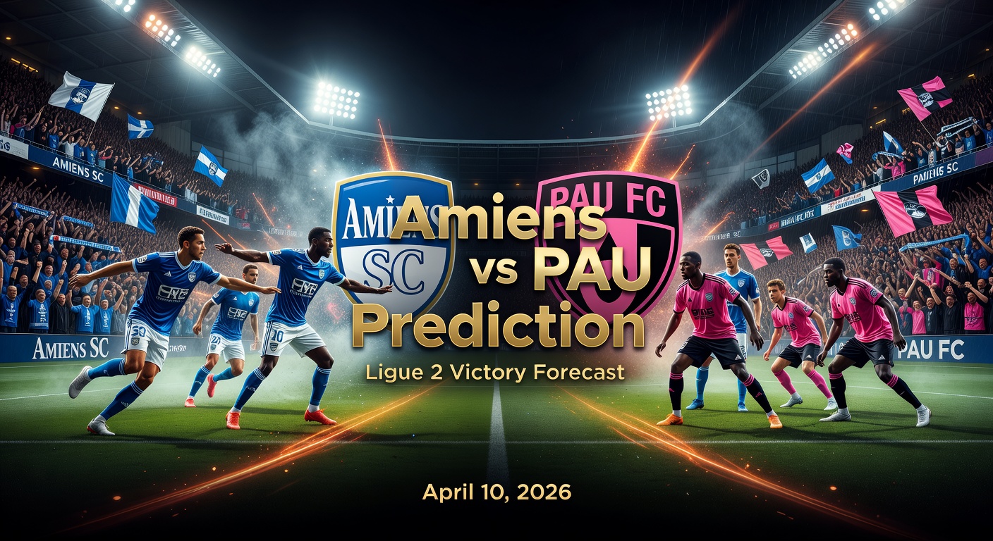 Amiens vs PAU Pronóstico / Prediction