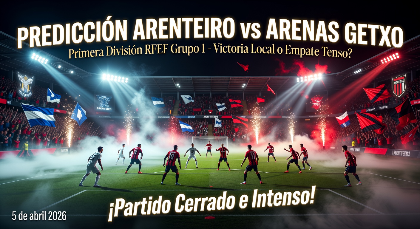 Arenteiro vs Arenas Getxo Pronóstico / Prediction