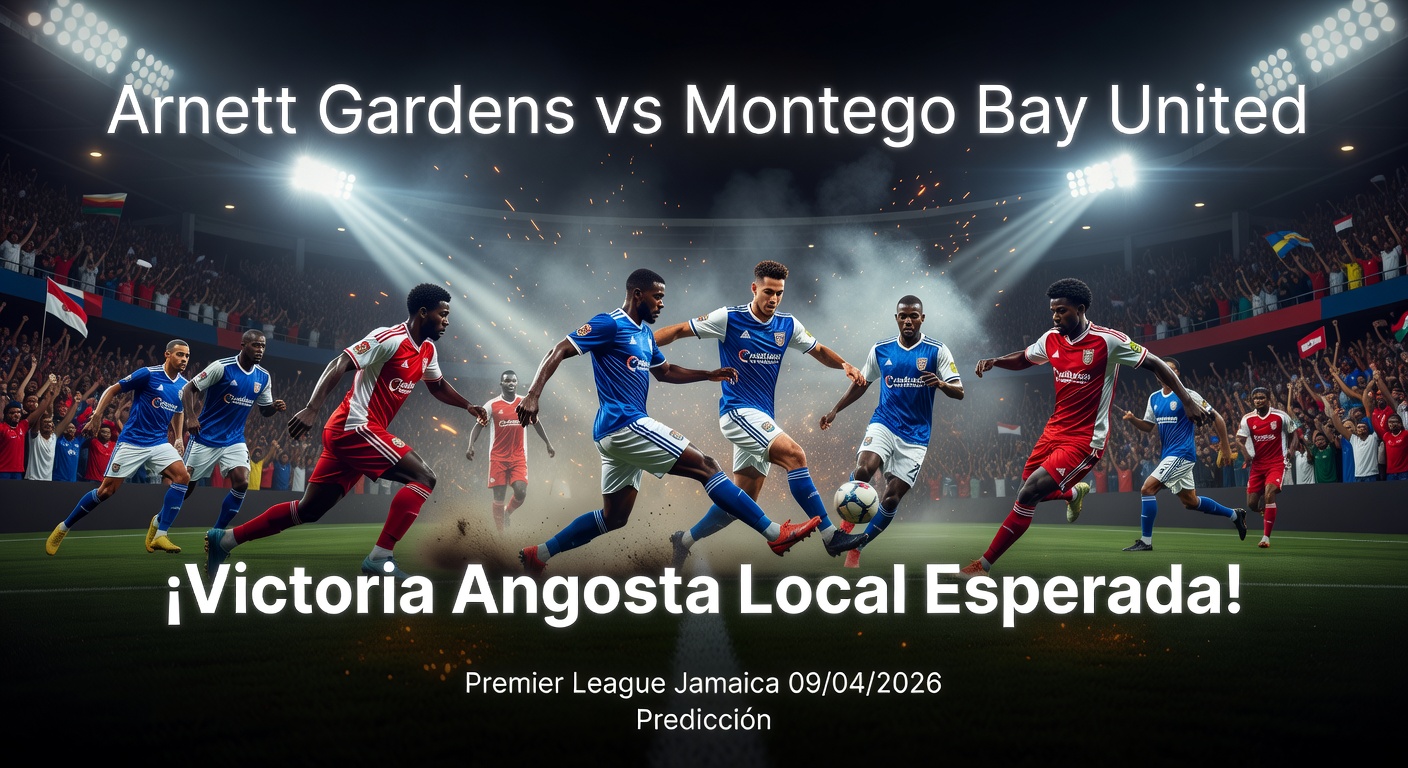 Arnett Gardens vs Montego Bay United Pronóstico / Prediction