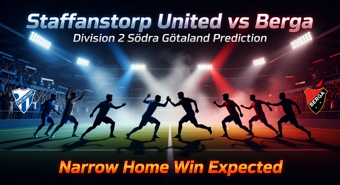 Staffanstorp United vs Berga Pronóstico / Prediction