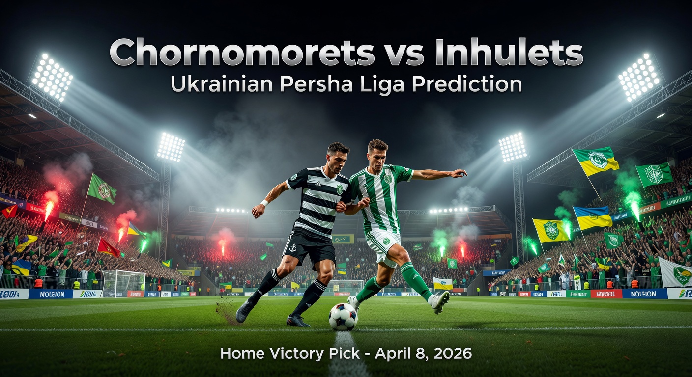 Chornomorets vs Inhulets Pronóstico / Prediction