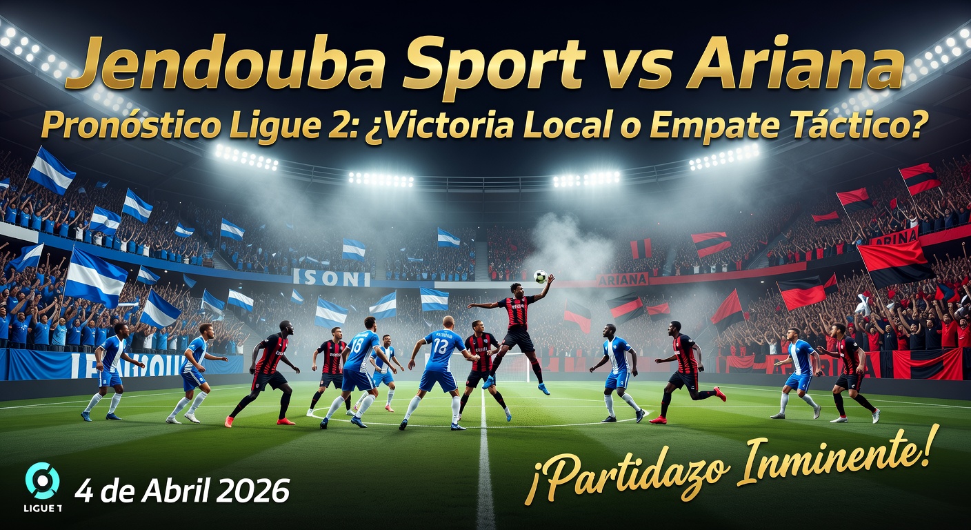 Jendouba Sport vs Ariana Pronóstico / Prediction